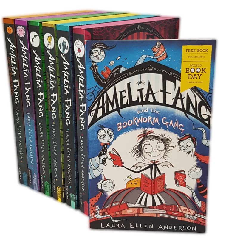 Cover Amelia Fang and the Bookworm Gang englisch