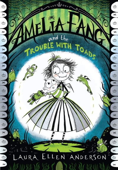 Cover Amelia Fang and the Trouble With Toads englisch