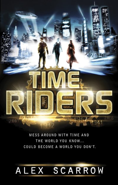 Cover TimeRiders englisch Cover TimeRiders englisch
